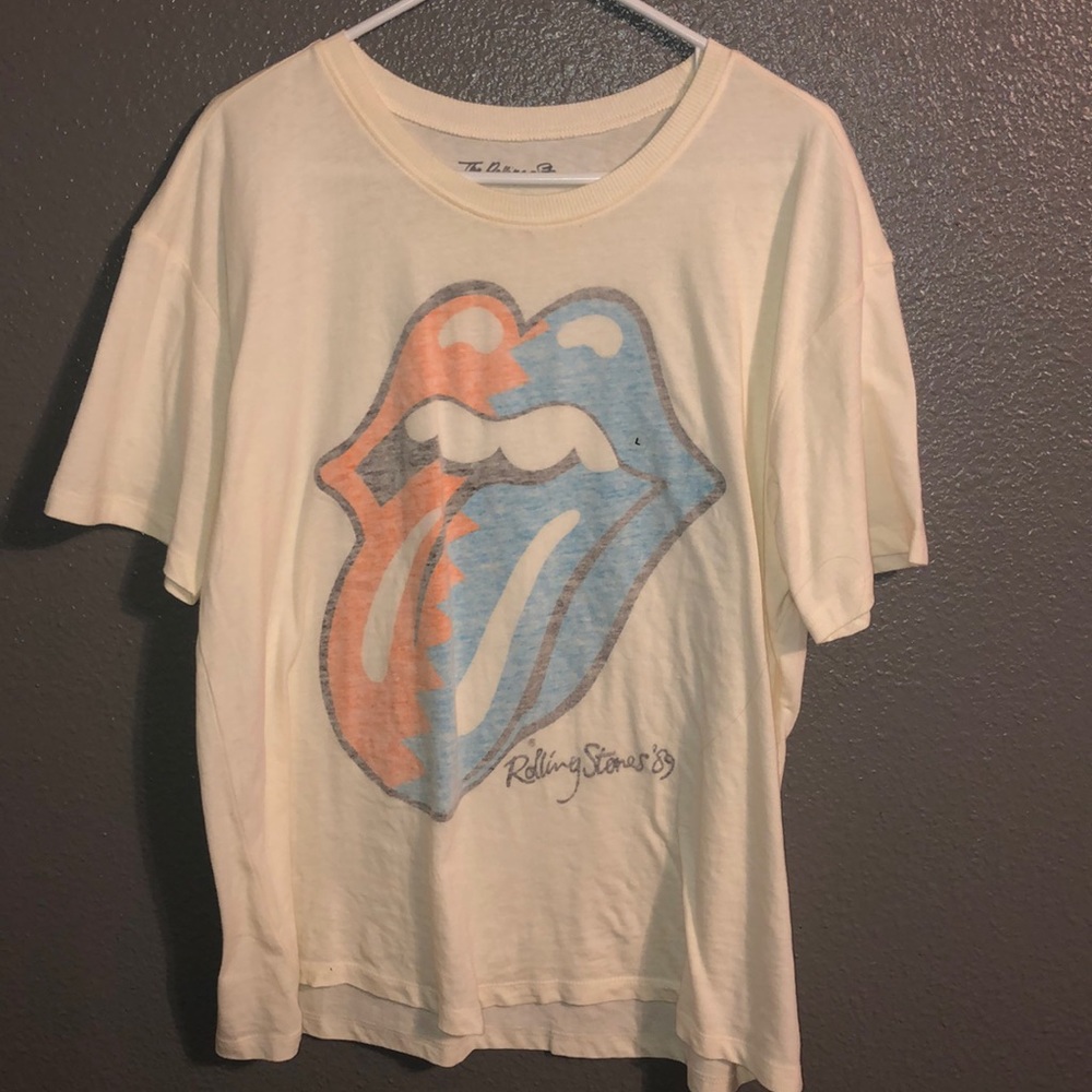 The Rolling Stone Logo Oversized Tee